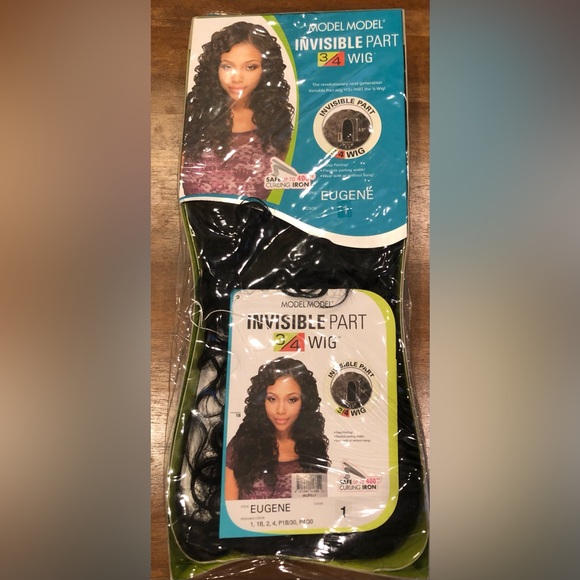 MODEL MODEL INVISIBLE PART WIG IN COLOR 1 - Picture 2 of 4